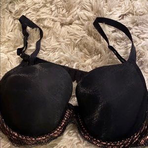 Wacoal black lined bra 38C